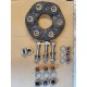 VIRE 6/7/12 Gearbox RUBBER COUPLING SET - (uprated Ver)