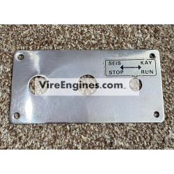 Stainless Steel  Control Panel