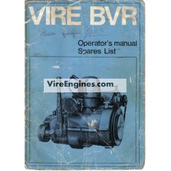 Vire 6 BVR Manual  Installation, Operation, Parts