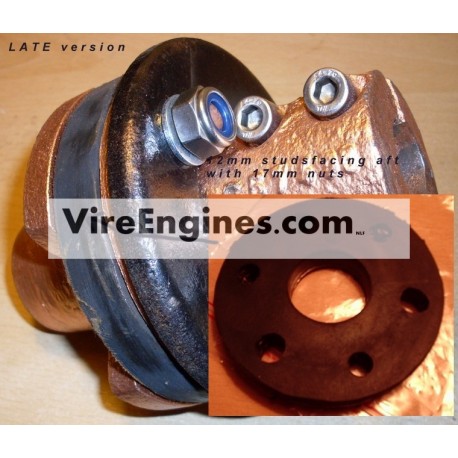 VIRE 6/7/12 Gearbox RUBBER COUPLING SET - (Late Ver)
